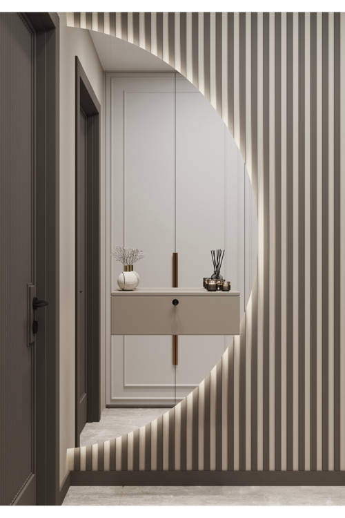 Asur Bej Kumtaşı 60 Cm Dresuar (100% Mdf)