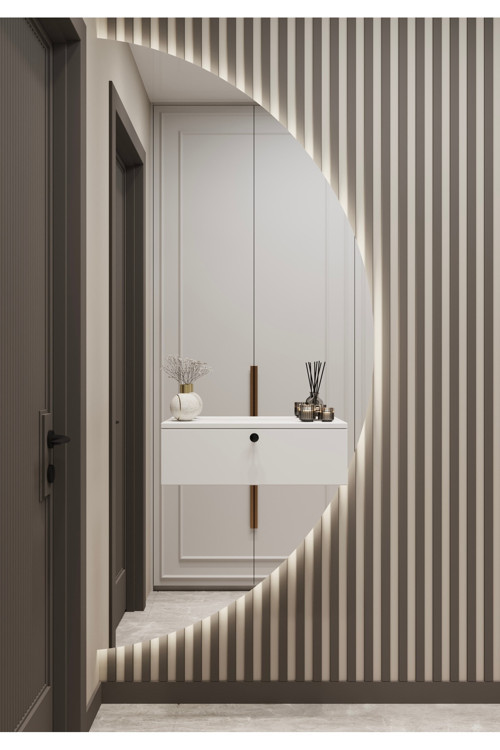 Asur Beyaz 60 Cm Dresuar (%100 Mdf)