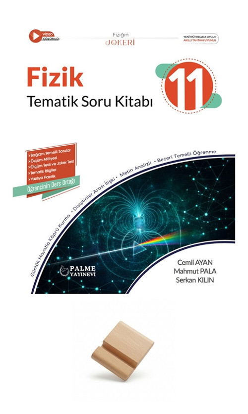 Palme 11. Sınıf Maarif Fizik Tematik Soru Kitabı + Telefon Standı