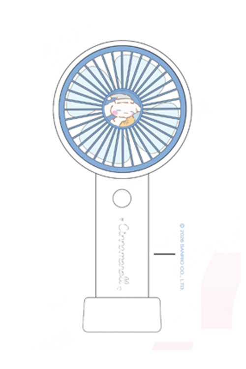 Lisanslı Cinnamoroll Sweet Dream Mini Vantilatör 1200mAh – Taşınabilir Serinlik