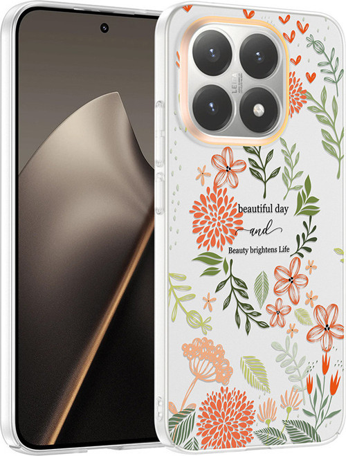 Xiaomi 15T Kılıf Kamera Korumalı Desenli Klip Kılıf Beautiful