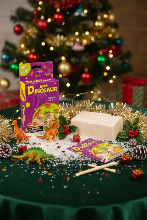 Renkli Dinozor Kazısı Figürlü - Blind Box