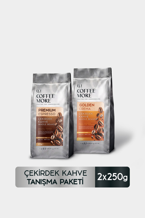 Coffee More Çekirdek Kahve Tanışma Paketi 250 gr x 2 Adet