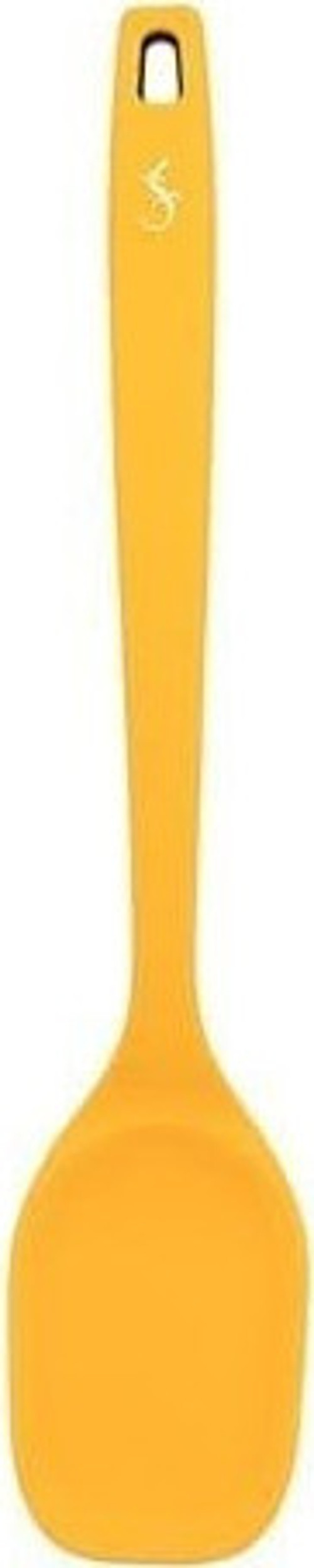 - Platin Silikon Servis Kaşığı 33,5 cm Sarı - Yanmaz, Yapışmaz, Bükülmez, Çizmez, Tat ve Koku Bırakmaz - 240054