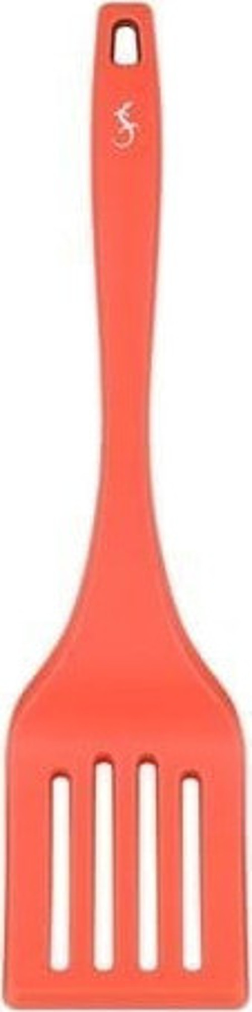 - Platin Silikon Delikli Spatula 32,5 cm Somon - Yanmaz, Yapışmaz, Bükülmez, Çizmez, Tat ve Koku Bırakmaz - 240063
