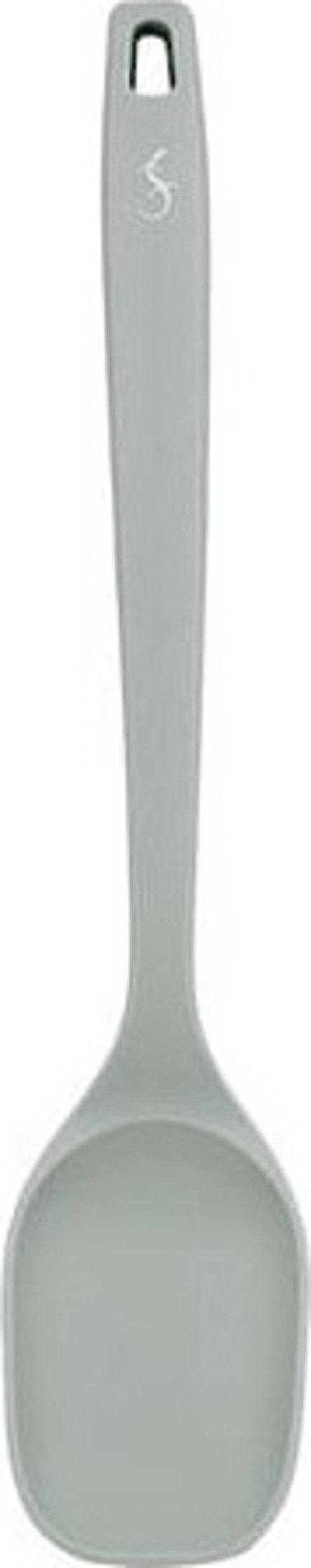 - Platin Silikon Servis Kaşığı 33,5 cm Açık Gri - Yanmaz, Yapışmaz, Bükülmez, Çizmez, Tat ve Koku Bırakmaz - 240014