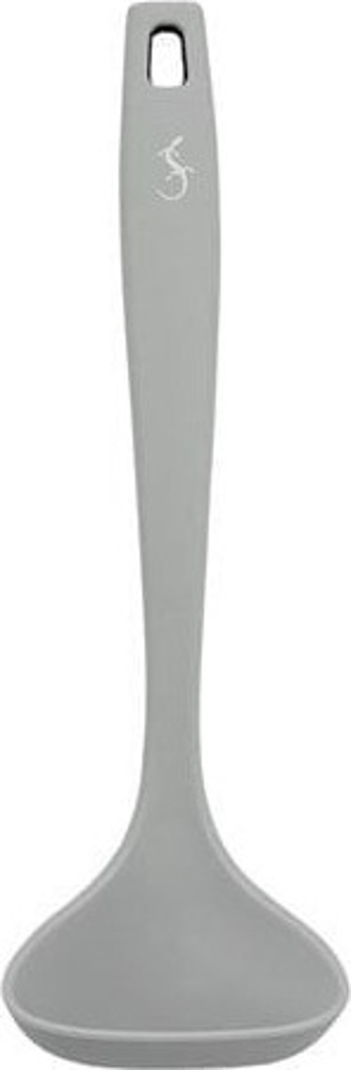- Platin Silikon Sos Kepçesi 28 cm Açık Gri - Yanmaz, Yapışmaz, Bükülmez, Çizmez, Tat ve Koku Bırakmaz - 240015