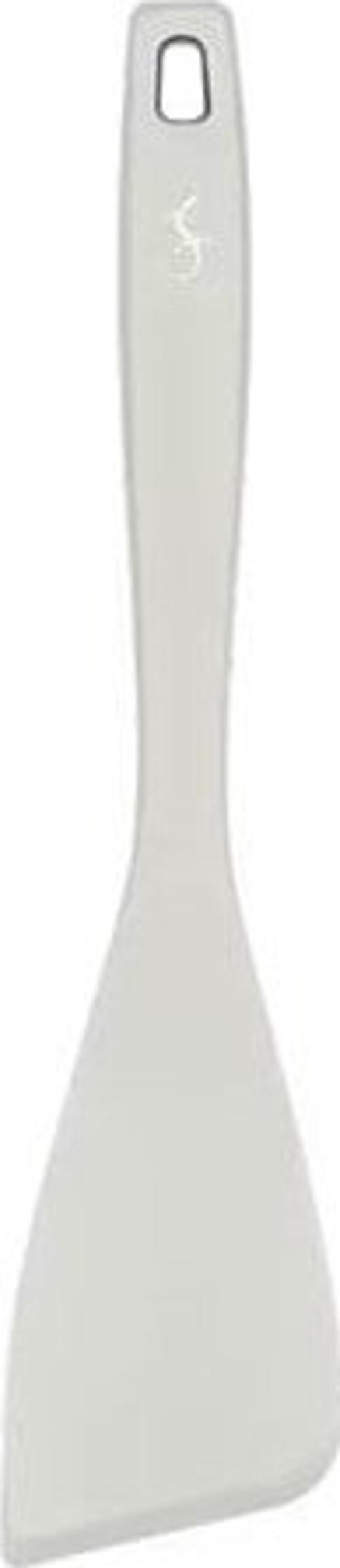 - Platin Silikon Spatula 28 cm Açık Gri - Yanmaz, Yapışmaz, Bükülmez, Çizmez, Tat ve Koku Bırakmaz - 240004