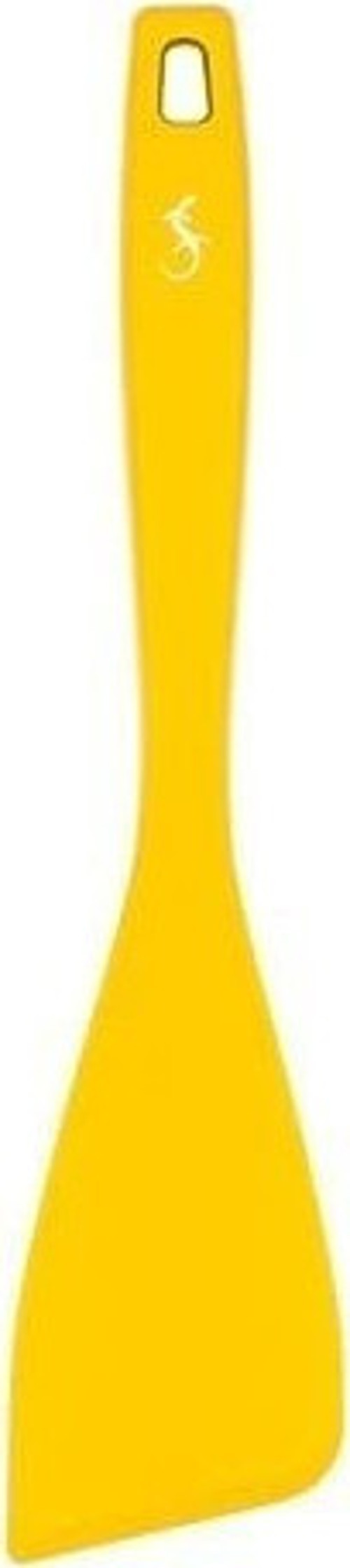 - Platin Silikon Spatula 28 cm Sarı - Yanmaz, Yapışmaz, Bükülmez, Çizmez, Tat ve Koku Bırakmaz - 240044