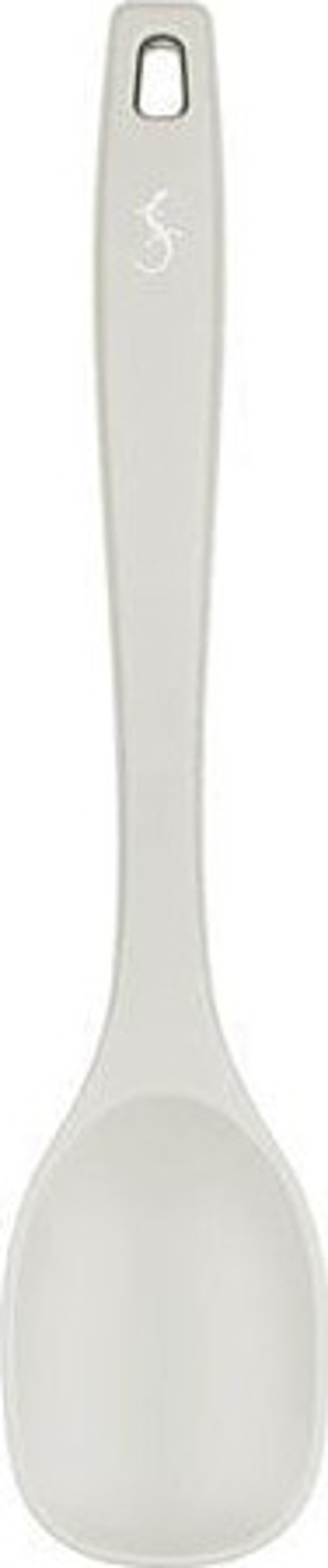 - Platin Silikon Yemek Kaşığı 28 cm Açık Gri - Yanmaz, Yapışmaz, Bükülmez, Çizmez, Tat ve Koku Bırakmaz - 240001