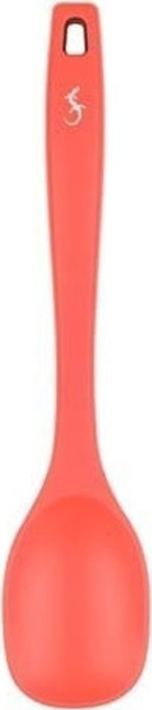 - Platin Silikon Yemek Kaşığı 28 cm Somon - Yanmaz, Yapışmaz, Bükülmez, Çizmez, Tat ve Koku Bırakmaz - 240061