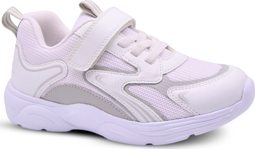 Luca Unisex Kız Ve Erkek Çocuk Air File Detaylı Anatomik Taban Beyaz Renk Spor Ayakkabı