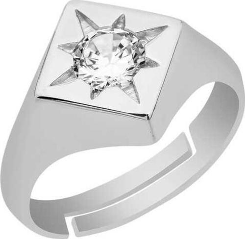 ​Gümüş Ayarlanabilir Kutup Yıldızı Şovalye Yüzük