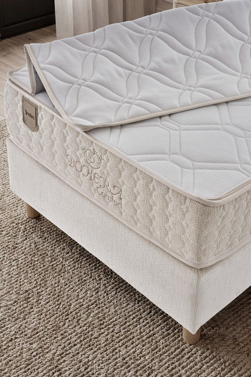 Bohera Comfort Çıkarılabilir Pedli Paket Yaylı Full Ortopedik Yatak (Baza Ve Başlık Dahil Değildir)