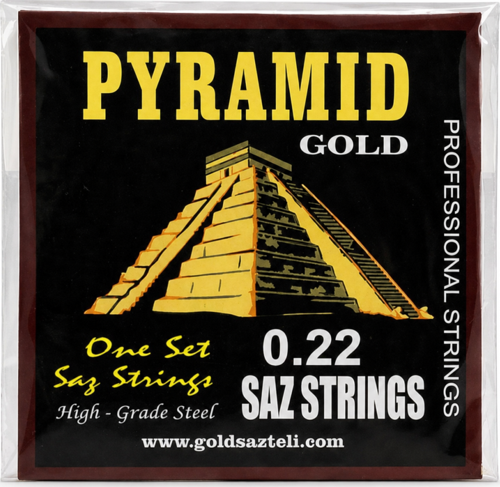 Gold 0.22 Saz Teli Takımı