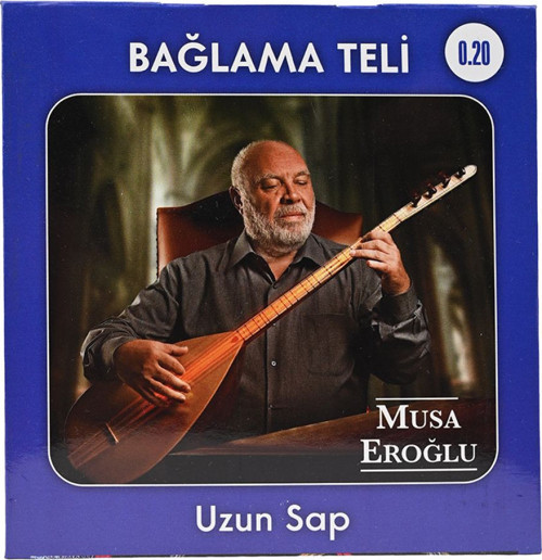 Musa Eroğlu Bağlama Teli 0.20 (Uzun Sap)