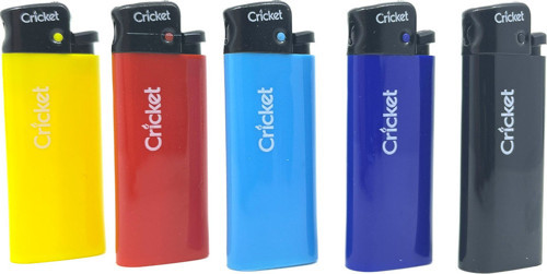 Renkli Cep Boy/Pocket - Taşlı Çakmak 5'Li Set No:1