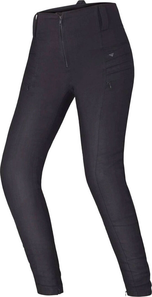 NOX 2 Kadın Korumalı Skiny Fit Motosiklet Pantolonu Siyah