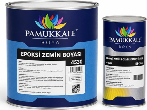 4530 Solventli Epoksi Zemin Boyası 3.5 Kg Ral 2009 Trafik Turuncusu