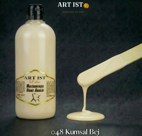 Multisurfaces 500ml Su Bazlı Akrilik Boya - 048 KUMSAL BEJ
