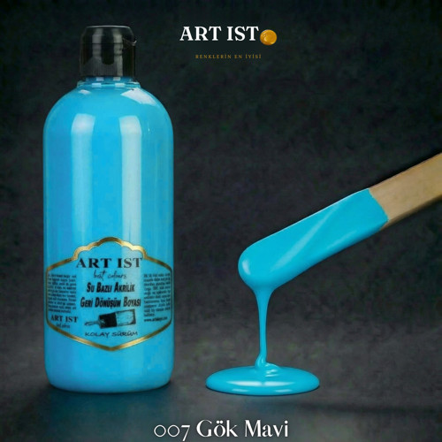 Tombul Geri Dönüşüm Boyası 500ml - Gök Mavi
