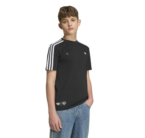 KT4408-C adidas Gfx Loose Tee Çocuk T-Shirt Siyah