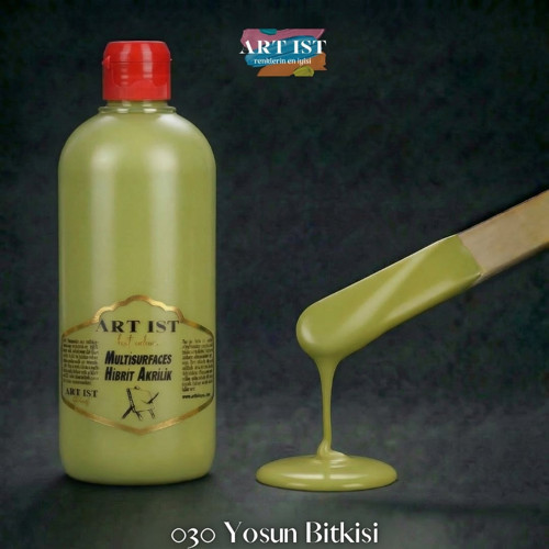 Multisurfaces 500ml Su Bazlı Akrilik Boya - 030 YOSUN BİTKİSİ