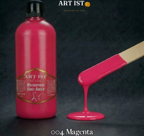 Multisurfaces 500ml Su Bazlı Akrilik Boya - 004 MAGENTA