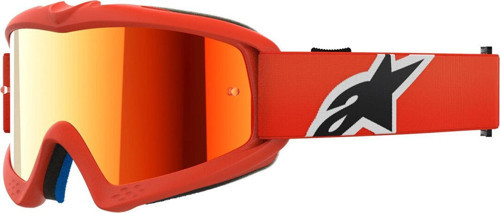 Vision Youth Genç Çocuk Goggle Kross Gözlüğü Oranj Kırmızı