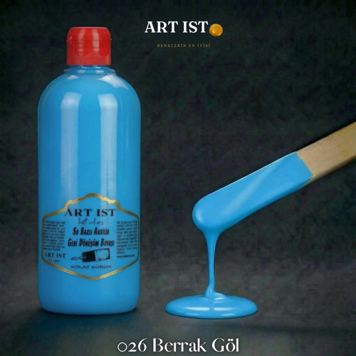 Geri Dönüşüm Boyaları 500ml - 026 BERRAK GÖL