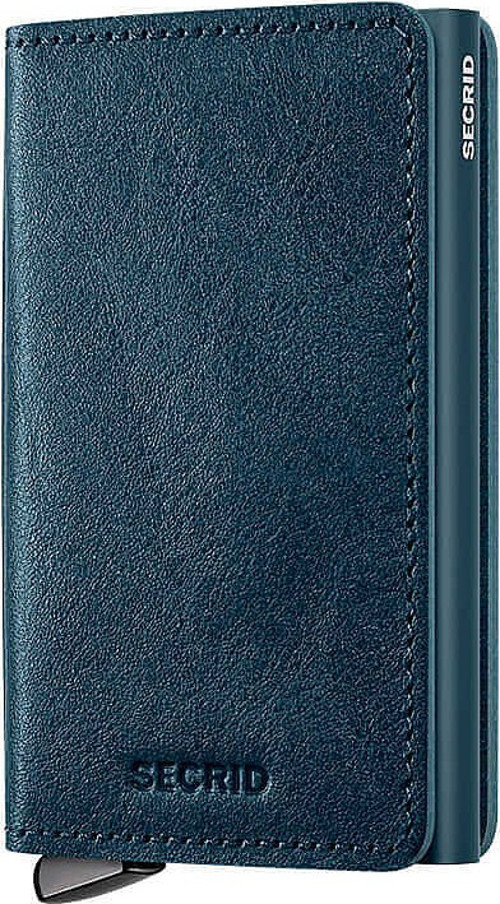 Premium Slimwallet+ Basco Kartlık Cüzdan, Pet.Mavi