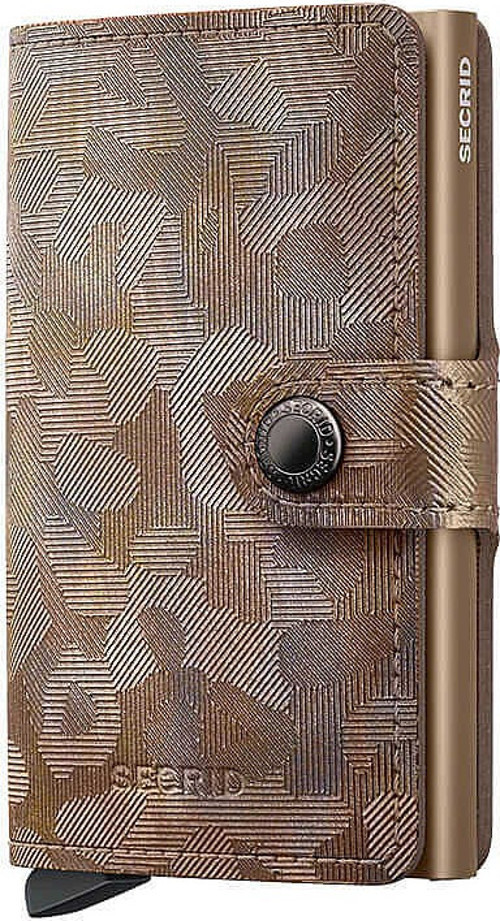 Miniwallet Jungle Kartlık Cüzdan, Bej