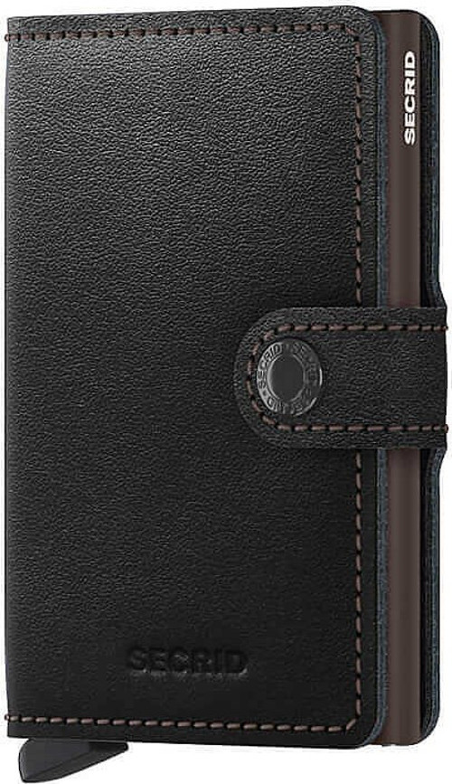 Miniwallet Original Kartlık Cüzdan, Siyah-Kahve