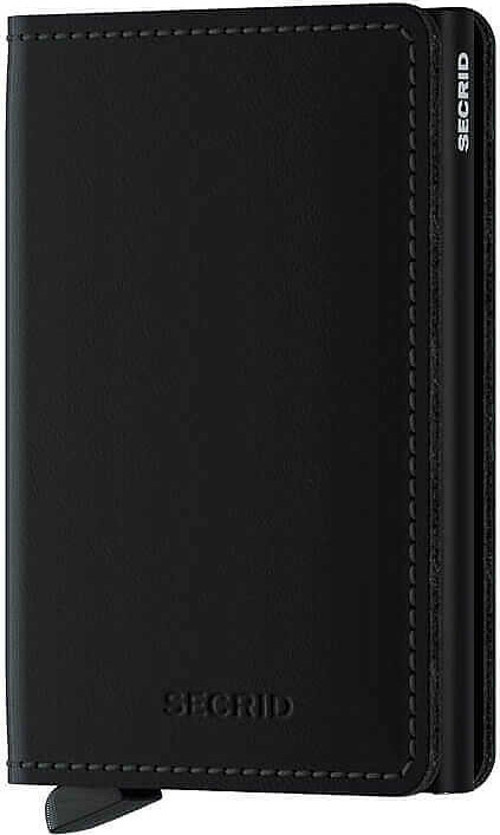 Slimwallet Matte Kartlık Cüzdan, Siyah
