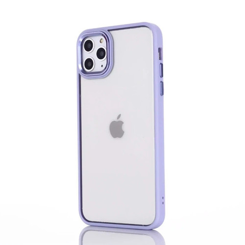 Ally iPhone 13 Pro 6.1inç Kılıf Parlak Renkli Çerçeveli Ultra Lüx TPU Silikon Kılıf-(5775)