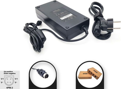 15V 8A 120W 4-Pin DIN Erkek 4PIN2 Güç Adaptörü RNA-TS04