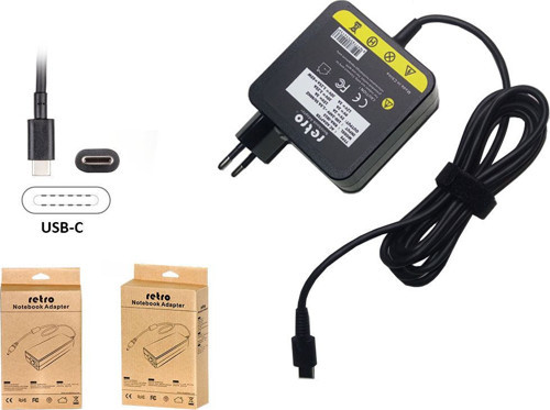 Acer, Asus, Dell, Lenovo 65W USB-C PD Adaptör RNA-IB15