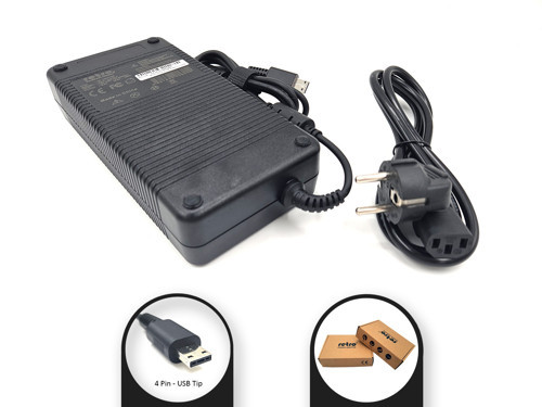 MSI 19.5V 16.92A 330W 4 Pin USB Tip Notebook Adaptör RPA-AC344