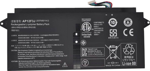 Acer Aspire S7-391, AP12F3J Notebook Bataryası