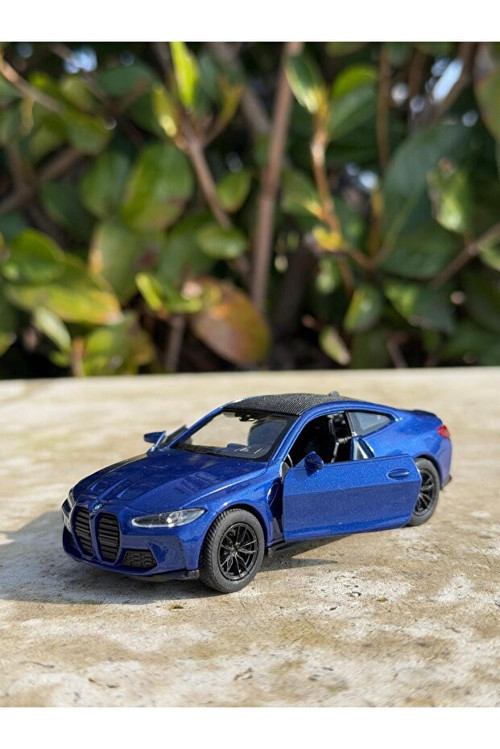 Bmw M4 Diecast Metal Araba Oyuncak Araba 12 Cm 1/36 Model Araba