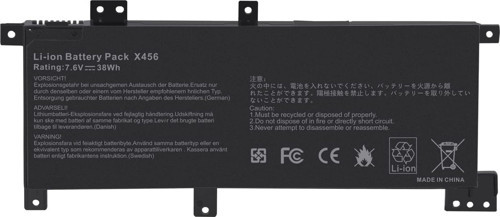 Asus X456U, C21N1508 Notebook Bataryası