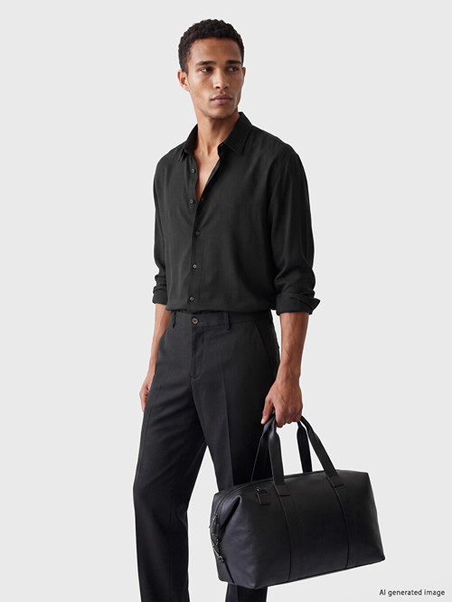 LCW Vision Mürdüm Regular Fit Armürlü Erkek Gömlek