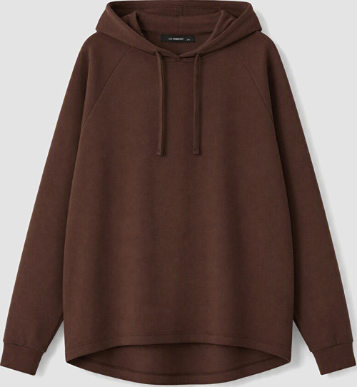 LCW Curve Kahverengi Büyük Beden Kadın Hoodie