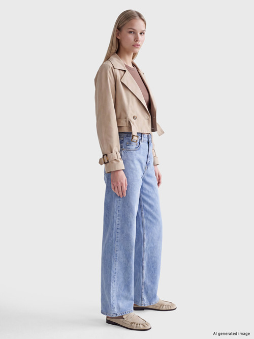 LC WAIKIKI Mavi Baggy Fit Kadın Jean Pantolon