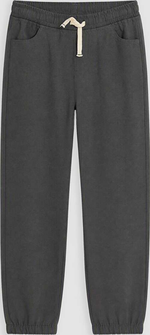 LC WAIKIKI Gri Slim Fit Erkek Çocuk Jogger Pantolon