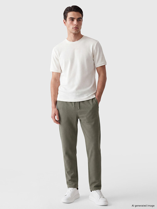 LCWAIKIKI Classic Haki Regular Fit Erkek Eşofman Altı