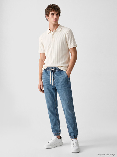 LCW Jeans İndigo 780 Jogger Fit Erkek Jean Pantolon