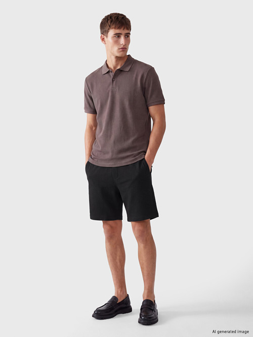 LCW Vision Kahverengi Regular Fit Erkek Şort
