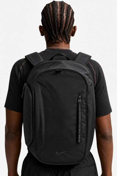 Sportswear Commute Backpack 25L Sırt Destekli Çok Gözlü 25 litre Sırt Çantası Siyah
