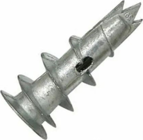 Vidalı Metal Turbolet Dübel 30 mm - 10 Adet | Beton Duvar Sabitleme
